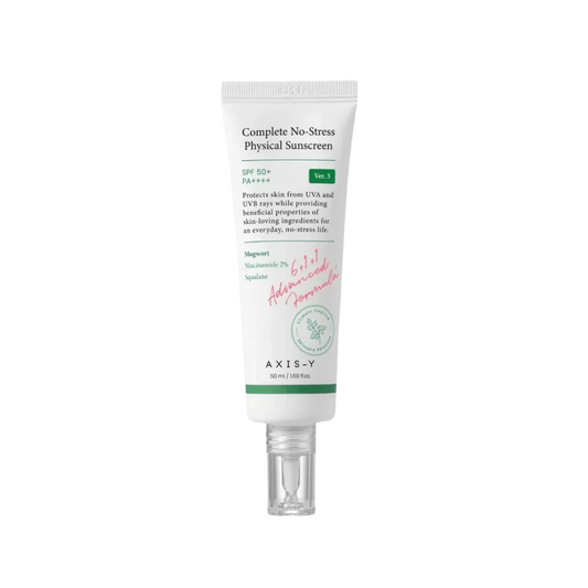 AXIS‑Y Complete No-Stress Physical Sunscreen V.3 – SPF 50+ PA++++
