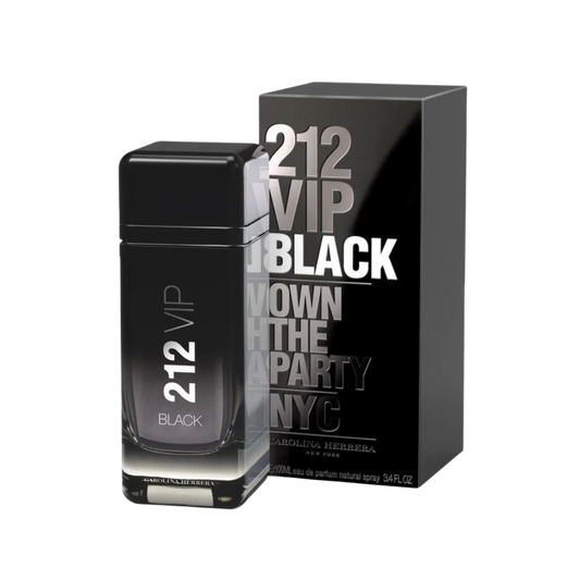 CAROLINA HERRARA 212 VIP BLACK OWN THE PARTY NYC MEN EAU DE PERFUME