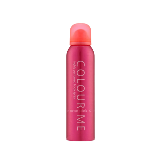 COLOUR ME BODY SPRAY NEON PINK