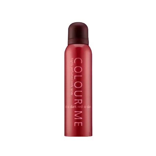 Colour Me Dark Red Highly Perfumed Body Spray