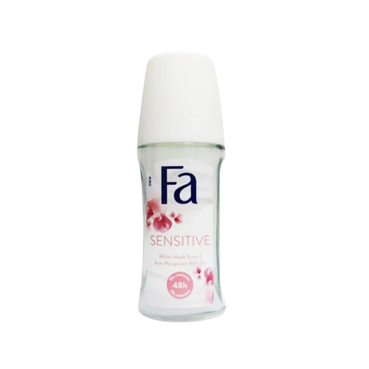 FA Roll on Anti-Perspirant Sensitive White Musk Scent