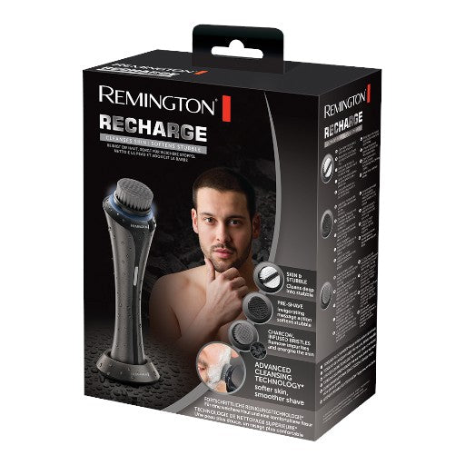 Remington Recharge Men's FC2000 Facial Cleansing Cleaning Brush Set