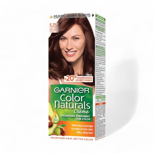 GARNIER Color Naturals No. 5.25 (Light Opal Mahogany Brown)