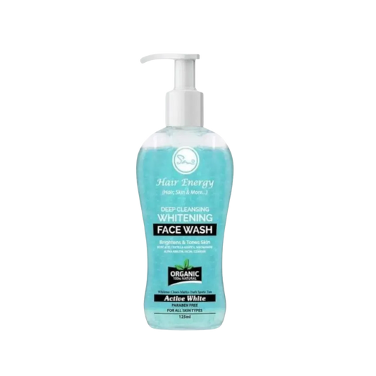 HAIR ENERGY Deep Clean Whitening Face Wash Active White For All Skin Types