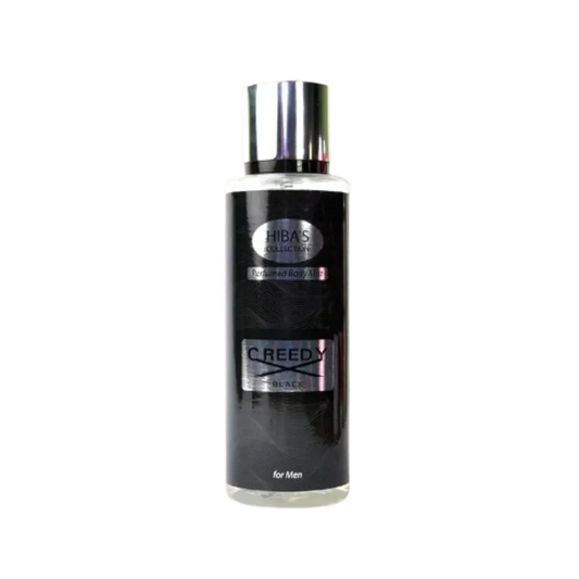 HIBA'S COLLECTION Creedy Black Body Mist For Men