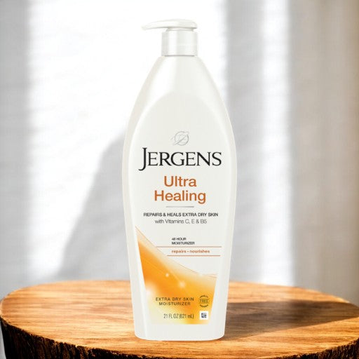 JERGENS Ultra healing with Vitamin C, E & B5 Extra Dry Skin Moisturizer