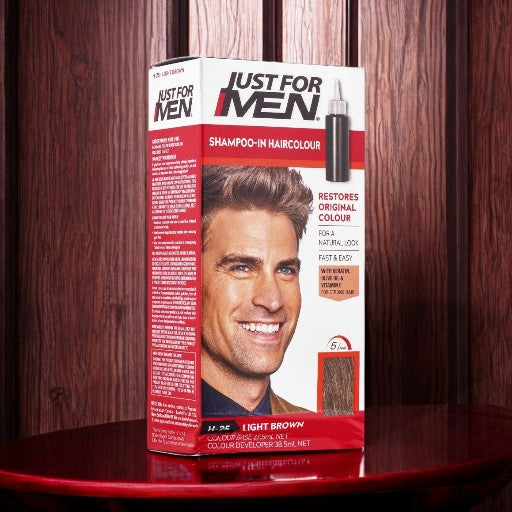 JUST FOR MEN Shampoo-In HairColor Easy Color No. H-25 (Light Brown)