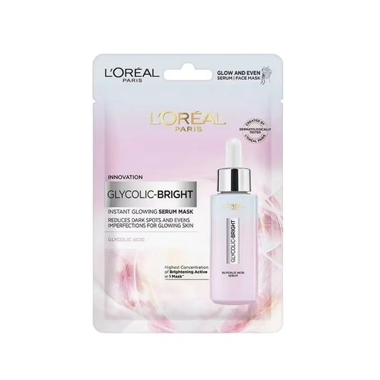 L'OREAL Paris Glycolic Bright Instant Glowing Serum Mask