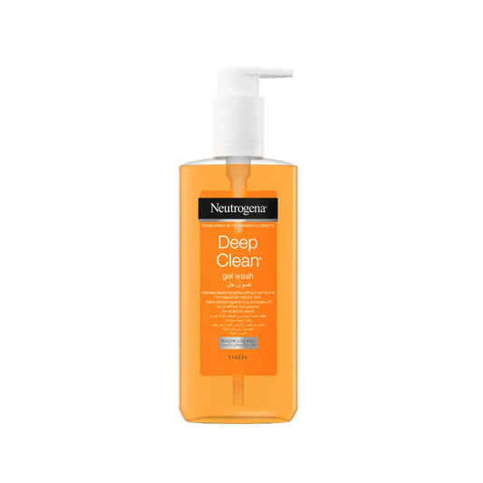 NEUTROGENA Developed with Dermatologists Deep Clean Gel Wash Silicon & Oil Free
