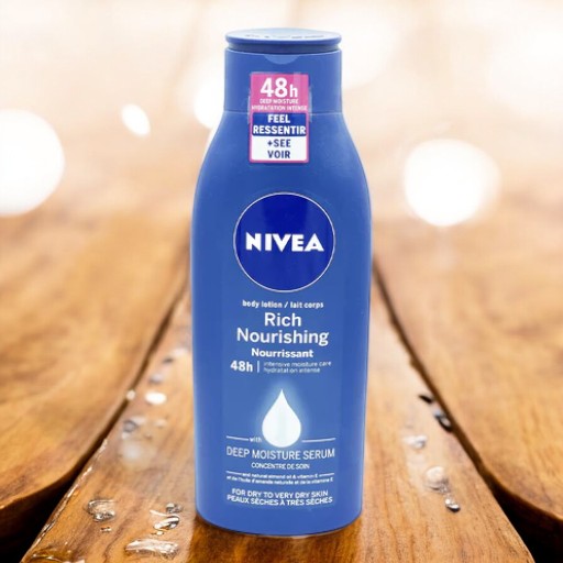 NIVEA Body Lotion Rich Nourishing 48H With Deep Moisture Serum