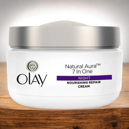 OLAY Natural Aura Night All-IN-ONE Radiance Cream with mulberry Extract
