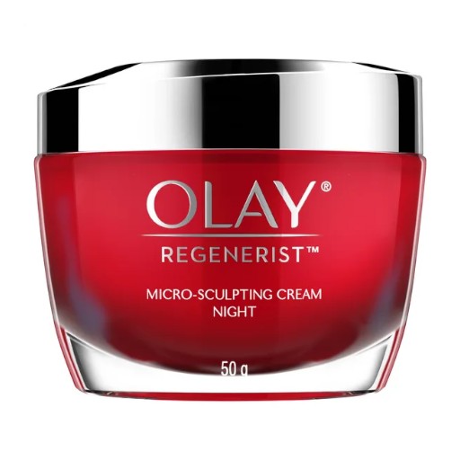 OLAY Regenerist Micro-Sculpting Cream Night Plumps & Reduces Wrinkles