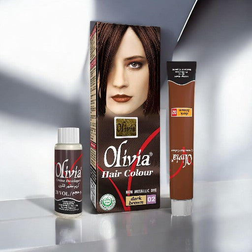 OLIVIA Hair Color No. 02 (Dark Brown)