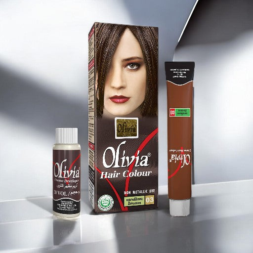 OLIVIA Hair Color No. 03 (Medium Brown)