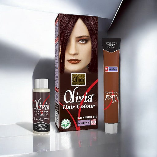 OLIVIA Hair Color No. 08 (Burgundy)