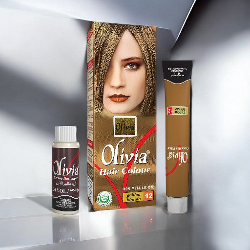 OLIVIA Hair Color No. 12 (Golden Blonde)