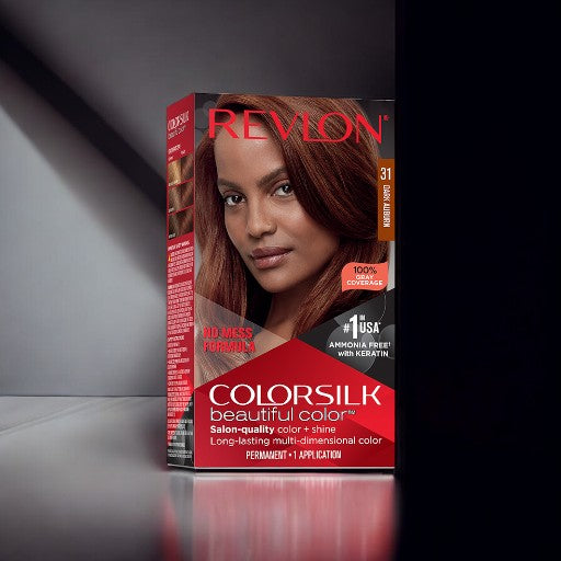 REVLON ColorSilk Beautiful Color No. 31 (Dark Auburn)