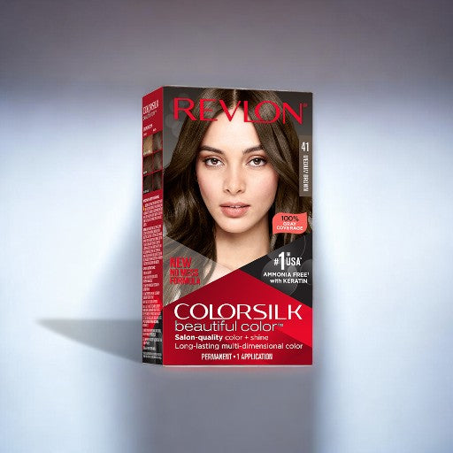 REVLON ColorSilk Beautiful Color No. 41 (Medium Brown)