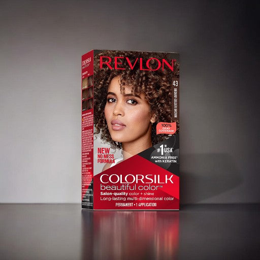 REVLON ColorSilk Beautiful Color No. 43 (Medium Golden Brown)