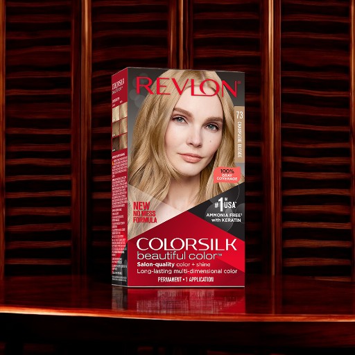 REVLON ColorSilk Beautiful Color No. 73 (Champagne Blonde)