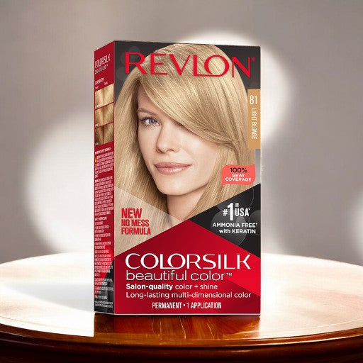 REVLON ColorSilk Beautiful Color No. 81 (Light Blonde)