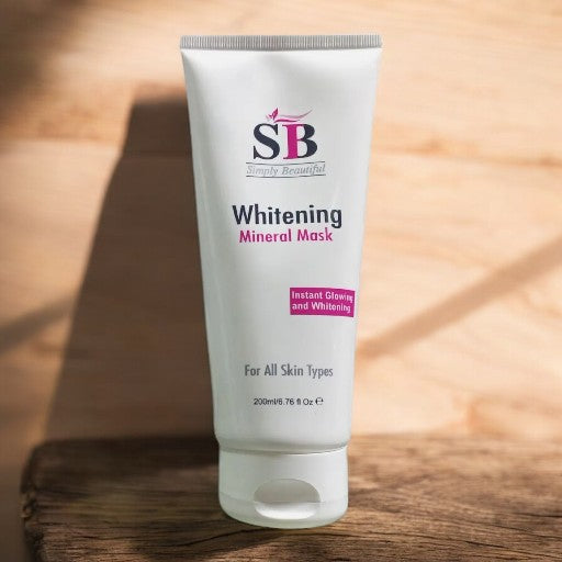SIMPLY BEAUTIFUL SB Whitening Mineral Mask For All Skin Types