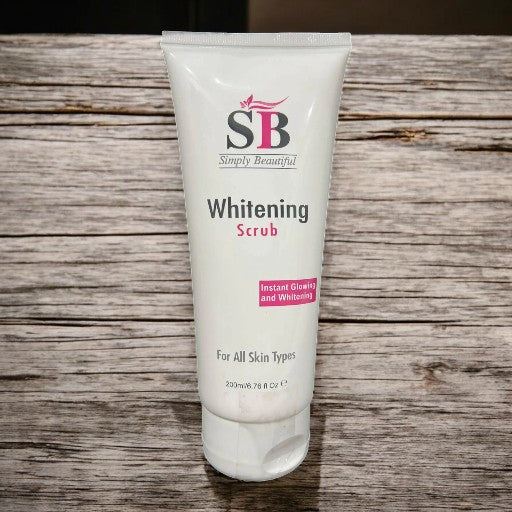 SIMPLY BEAUTIFUL SB Whitening Scrub For All Skin Types