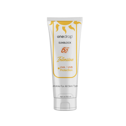 ONEDROP Sun Block SPF 60 Intensive UVA - UVB Protection