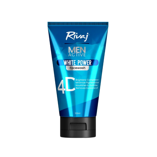 RIVAJ Men Active White Power Face wash