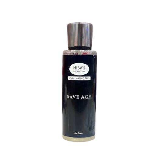 HIBA'S COLLECTION Save Age Body Mist For Men