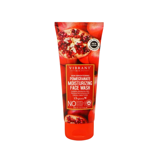 VIBRANT BEAUTY Skin Brightening Pomegranate Moisturizing Face Wash