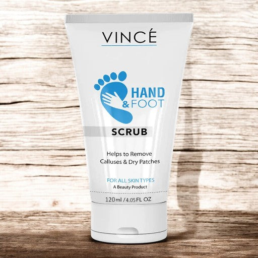 VINCE Hand & Foot Scrub For All Skin Type