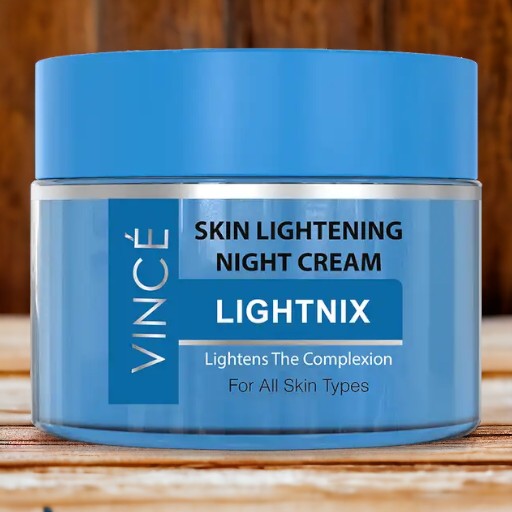 VINCE Skin Lightenning Night Cream Lightnix For All Type Skin