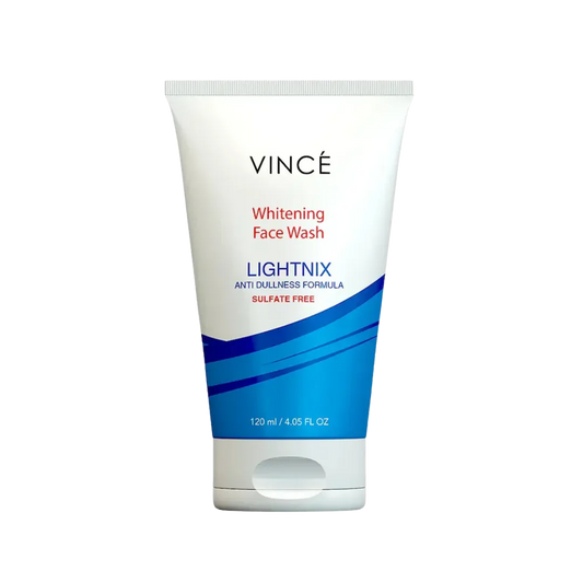 VINCE Whitening Face Wash Lightnix Anti Dullness Formula Sulphate Free