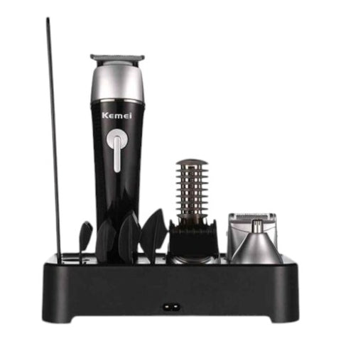 Kemei Hair Trimmer Clipper 10 in 1 Super Grooming Kit KM-1015
