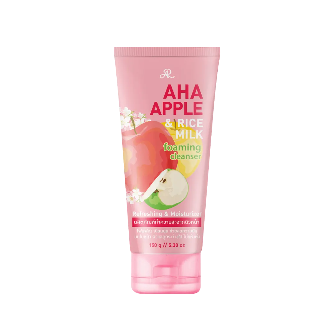 AR AHA Apple & Rice Milk Foaming Cleanser
