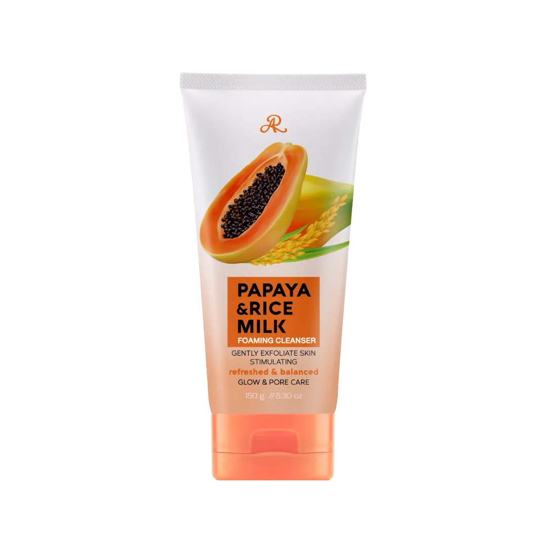 AR Papaya & Rice Milk Foaming Cleanser