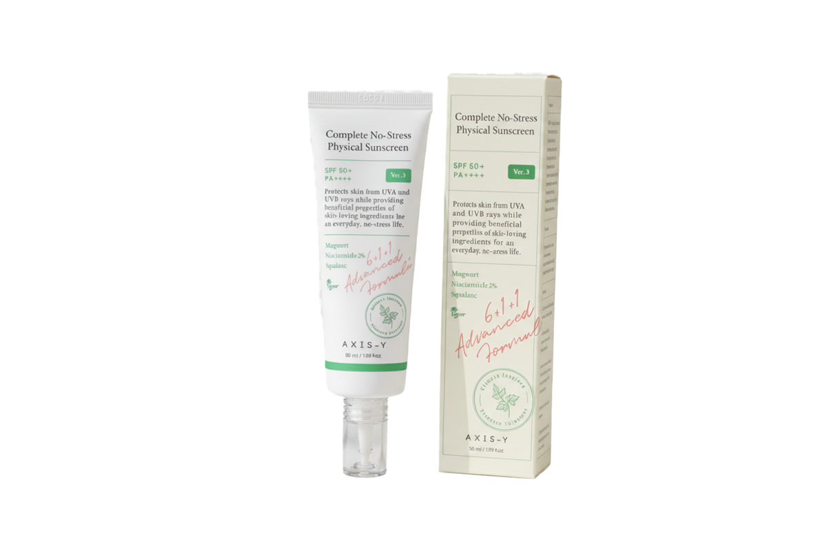 AXIS‑Y Complete No-Stress Physical Sunscreen V.3 – SPF 50+ PA++++
