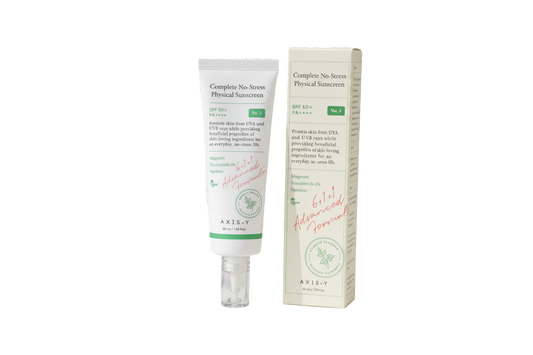 AXIS‑Y Complete No-Stress Physical Sunscreen V.3 – SPF 50+ PA++++