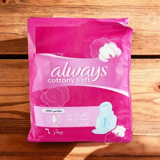Always Cottony Soft Maxi Thick Long 6 Pads