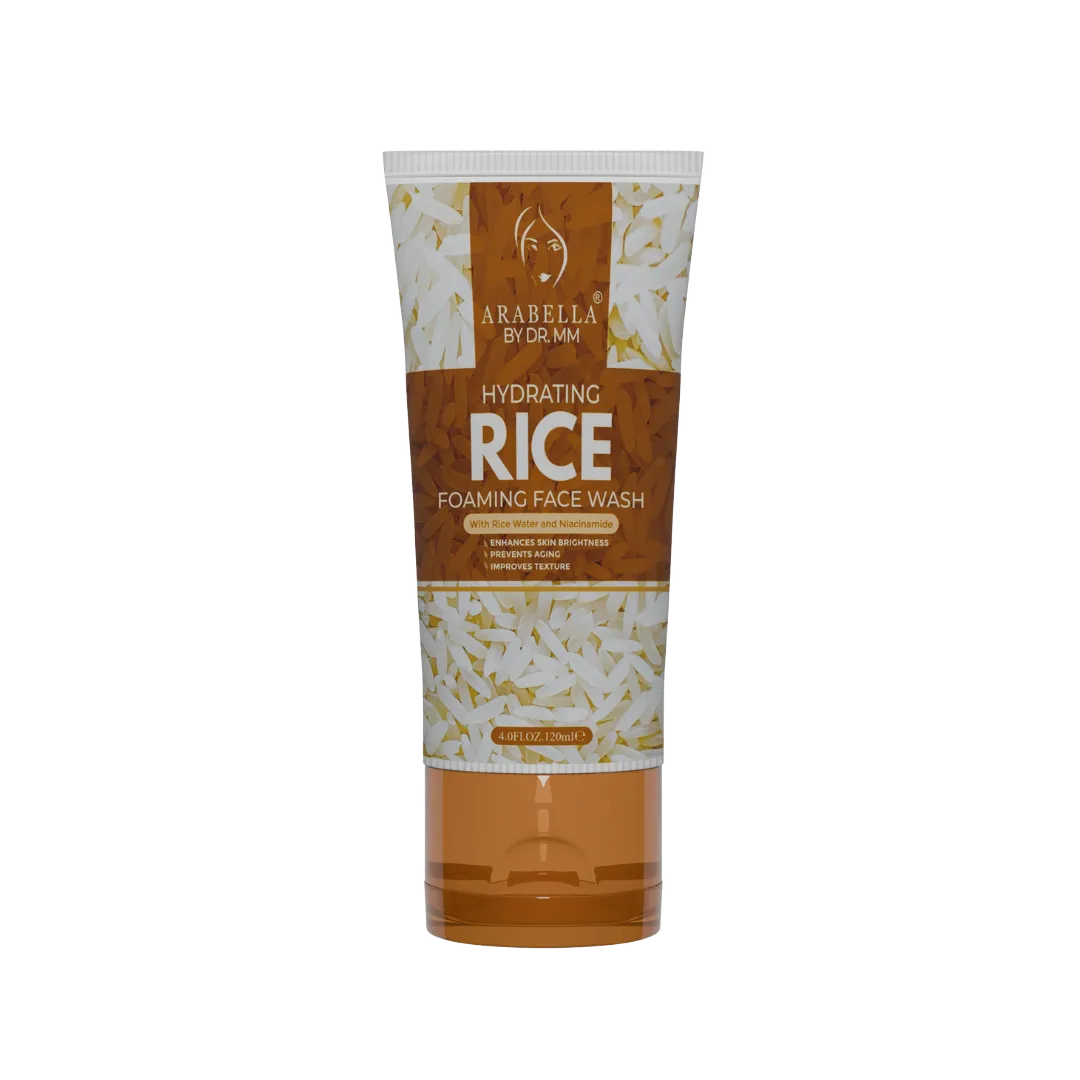Arabella Rice Arabella by Dr. MM Hydrating Rice Foaming Face Wash with Rice Water an ...