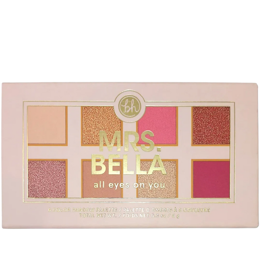 BH MRS. BELLA all eyes on you 8 color eyeshadow palette