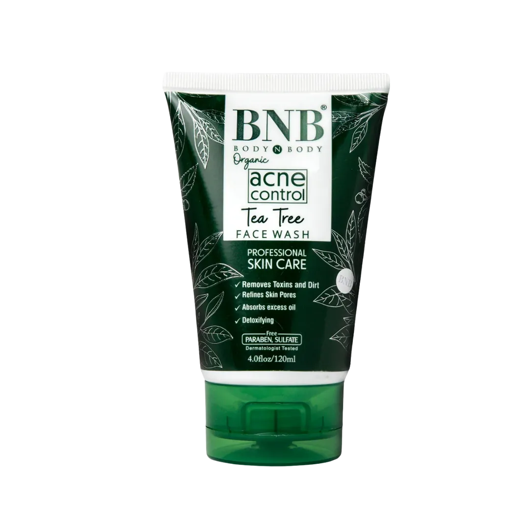 BODY & BODY BNB Organic Acne Control Tea Tree Face Wash