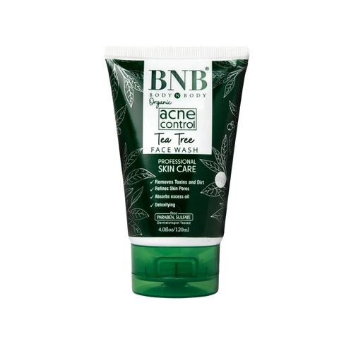 BODY & BODY BNB Organic Acne Control Tea Tree Face Wash