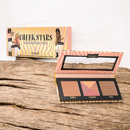 Benefit Cosmetic Cheek Star Mini Reunion Tour Blus & Bronze Palette