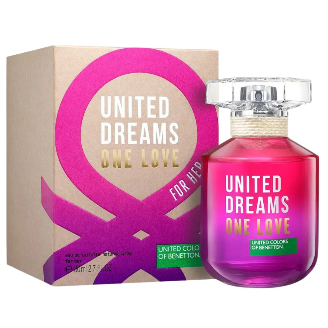 Benetton United Dreams One Love For Her Brown Eau De Toilette