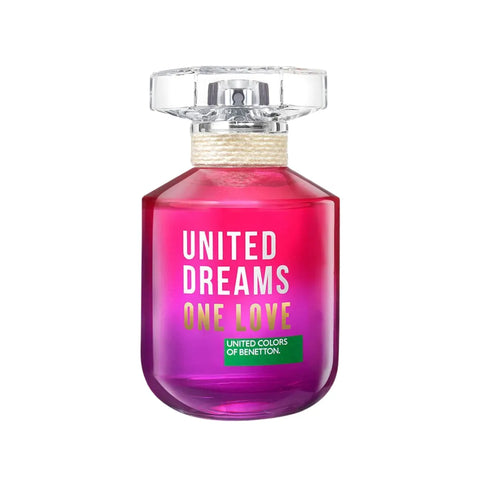 Benetton United Dreams One Love For Her Brown Eau De Toilette