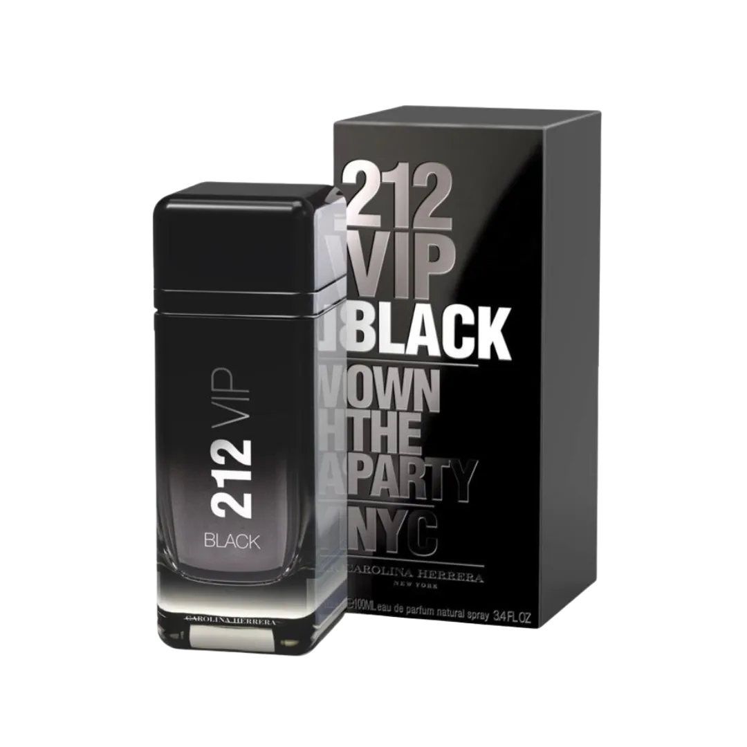 CAROLINA HERRARA 212 VIP BLACK OWN THE PARTY NYC MEN EAU DE PERFUME