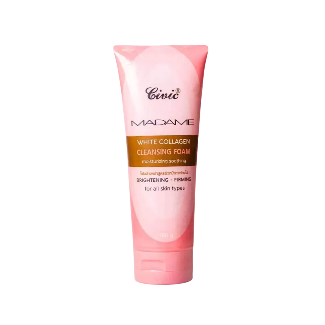CIVIC MADAME White Collagen Cleansing Foam Moistuerizing Smoothing