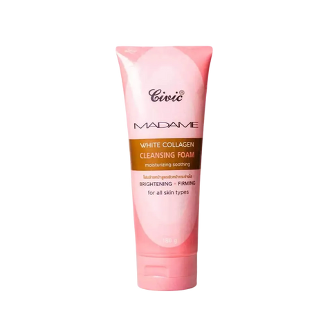 CIVIC MADAME White Collagen Cleansing Foam Moistuerizing Smoothing